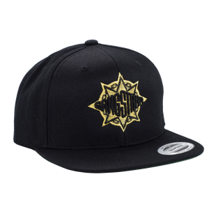Gang Starr Gold Logo Snapback