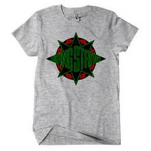 Load image into Gallery viewer, Gang Starr Red/Black/Green Logo Tee