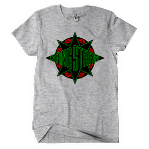 Gang Starr Red/Black/Green Logo Tee