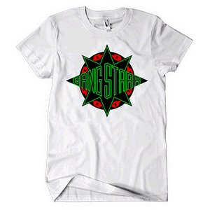 Gang Starr Red/Black/Green Logo Tee