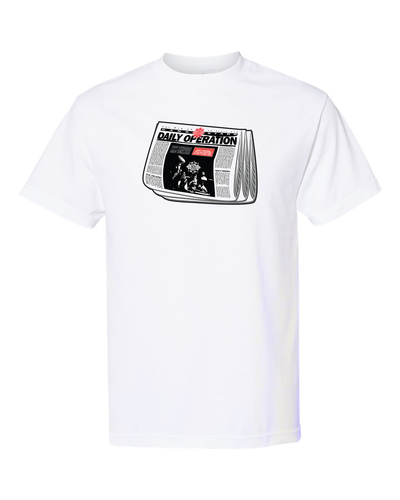Gang Starr Daily Operation Newspaper Tee